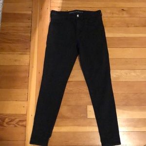 Black super stretch jeans